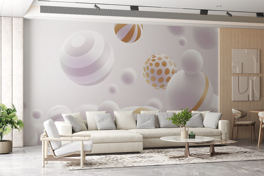 Sfere eleganti in pacifica armonia