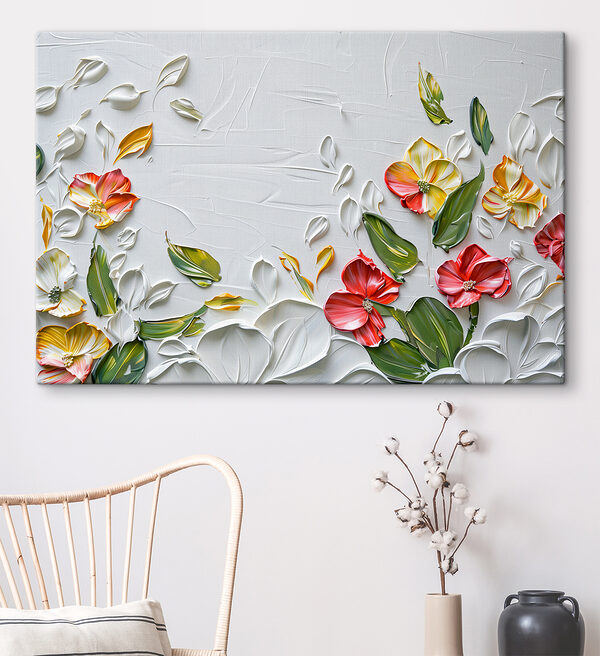 Quadri Quadri Dipinti di fiori e foglie (COD: s40957)
