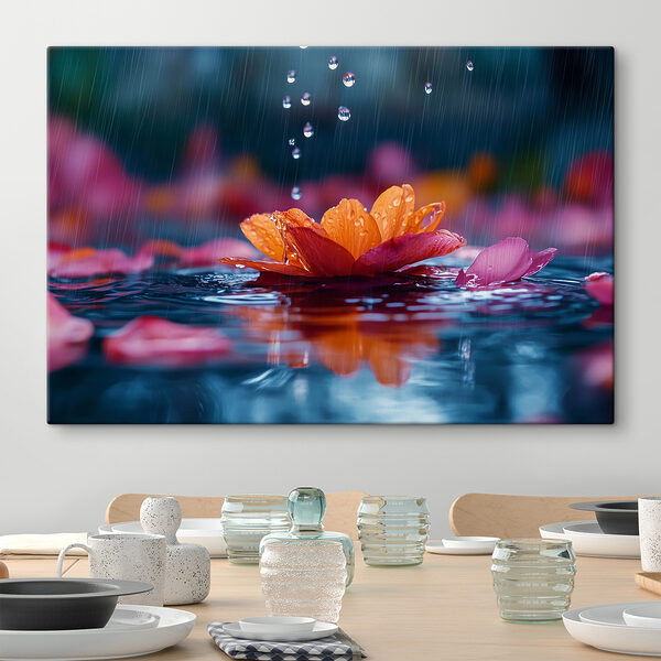 Quadri Quadri Fiore nell'acqua (COD: s40977)