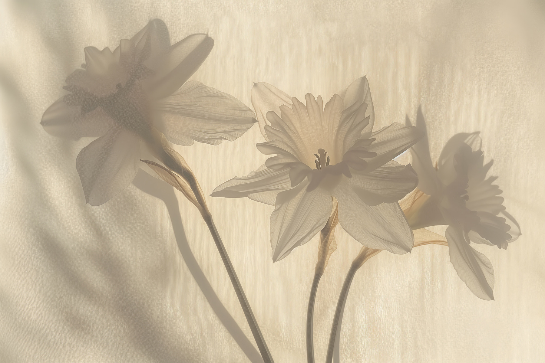 Group of white flowers
