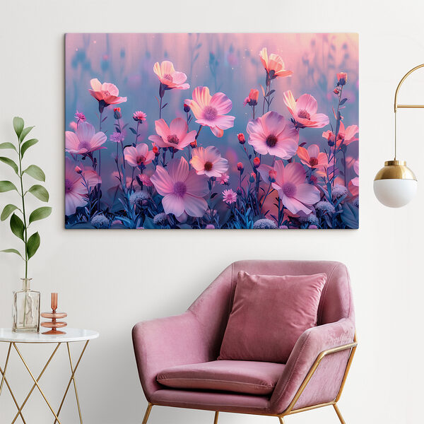 Mazzo di fiori rosa Quadri Mazzo di fiori rosa