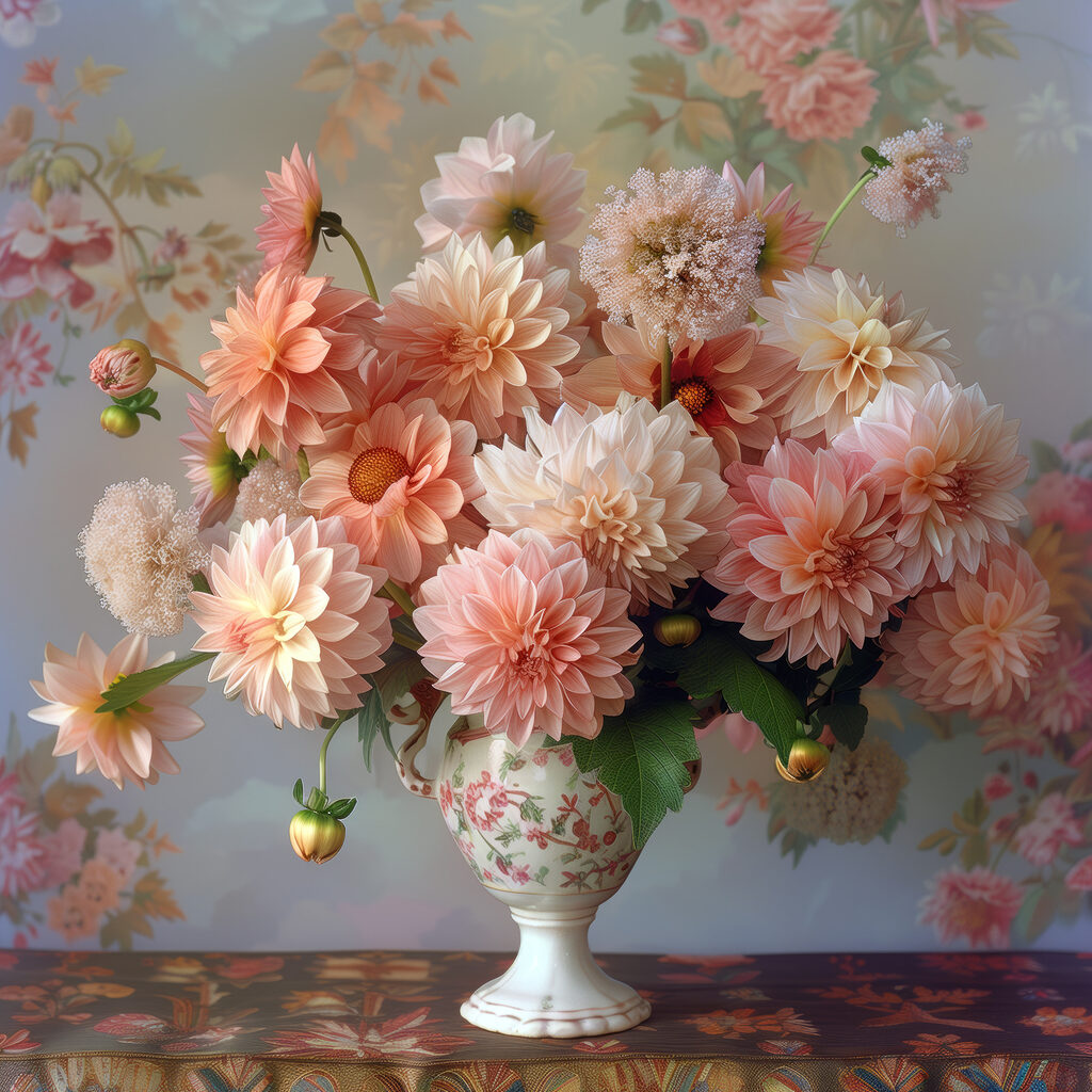 Vase with flowers in it