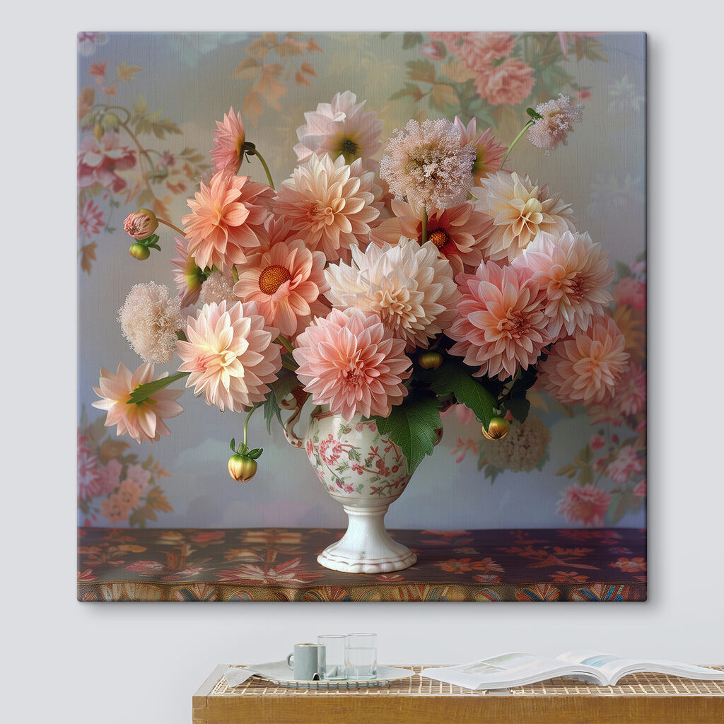 Vase with flowers in it