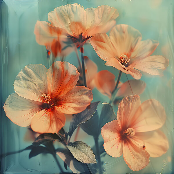 Group of flowers on a plant