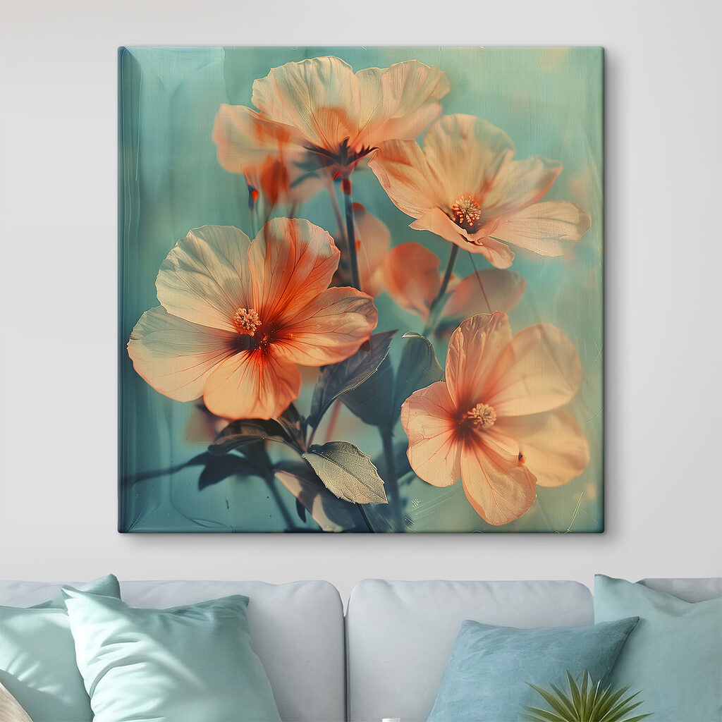Group of flowers on a plant