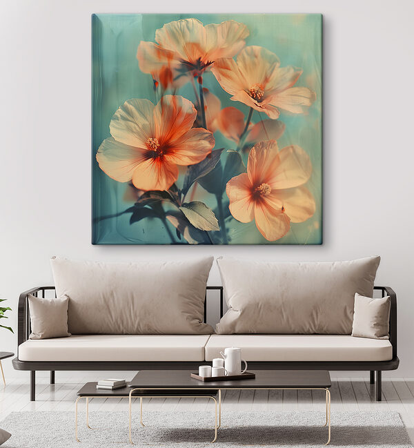 Group of flowers on a plant