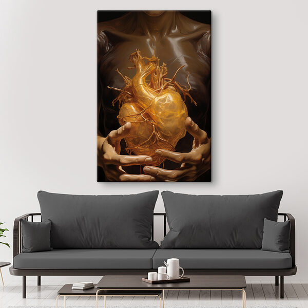 Quadri Persona che tiene in mano un cuore umano (COD: s41144) Quadri Quadri Persona che tiene in mano un cuore umano (COD: s41144)
