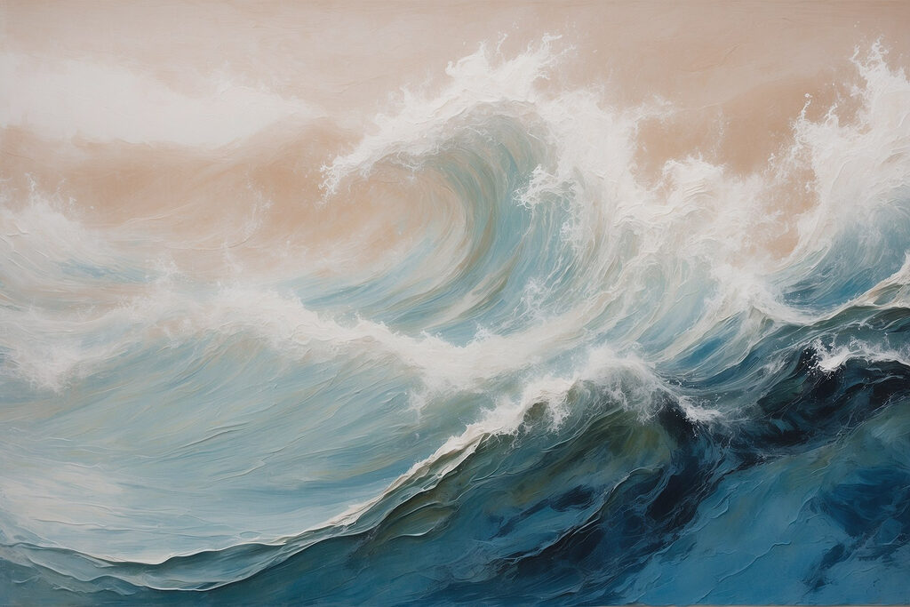 Large wave in the ocean