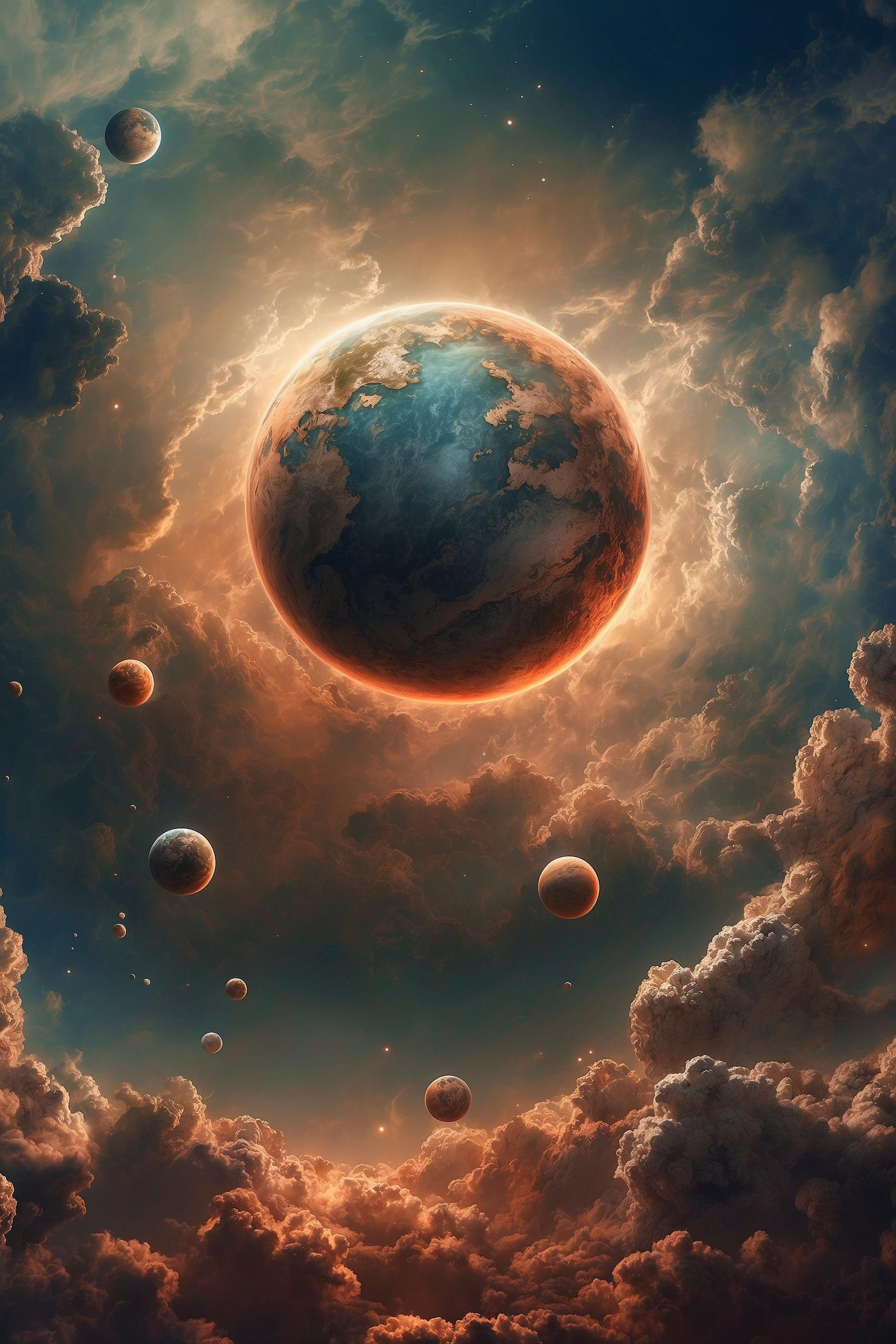 Planet in the sky Planet in the sky