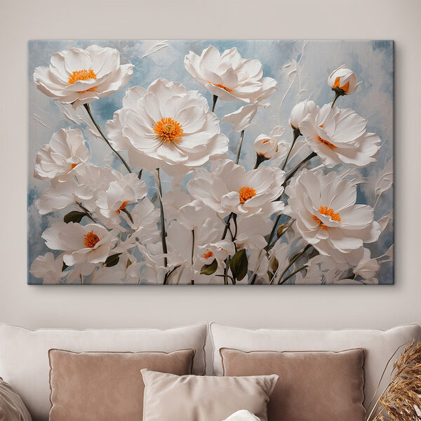 Quadri Mazzo di fiori bianchi (COD: s41041) Quadri Quadri Mazzo di fiori bianchi (COD: s41041)