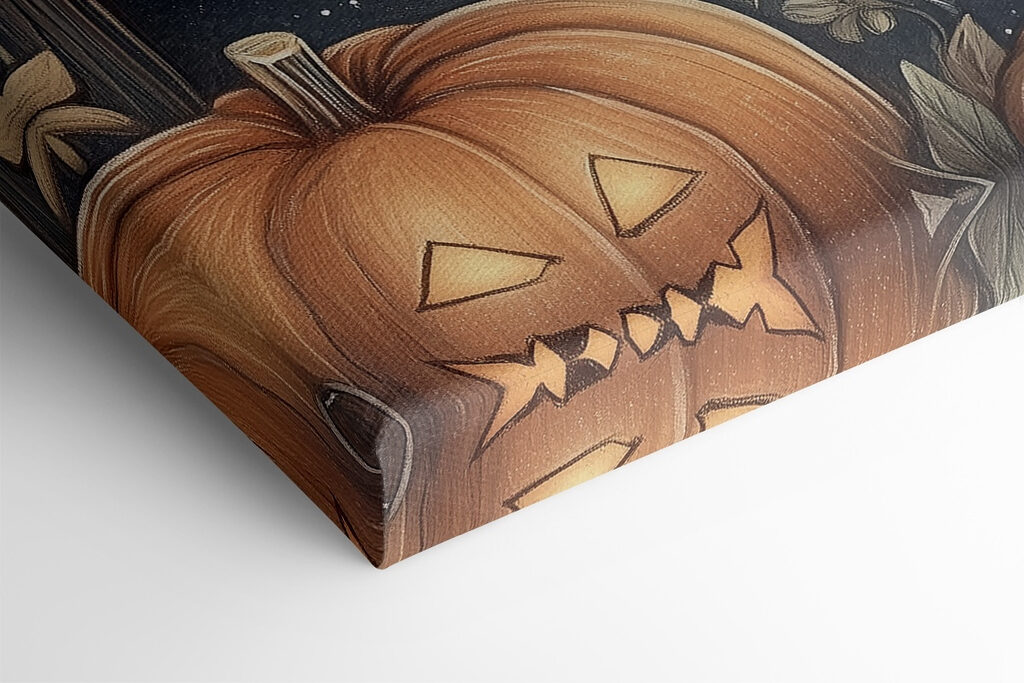 Bookcase with ghosts and books