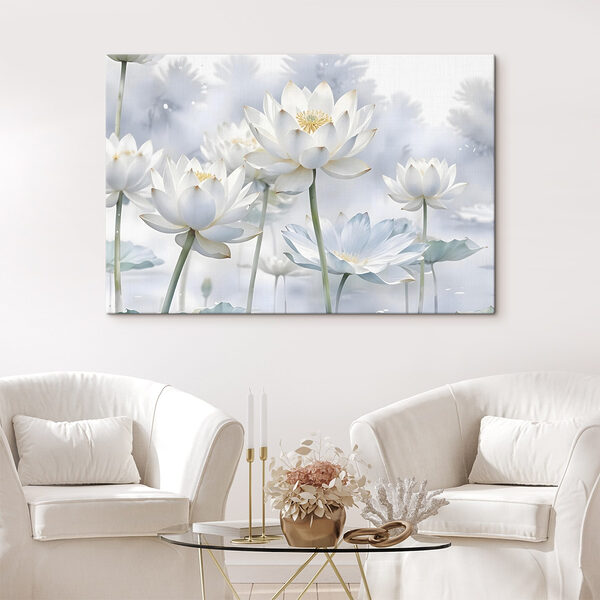 Quadri Quadri Mazzo di fiori bianchi (COD: s41100)