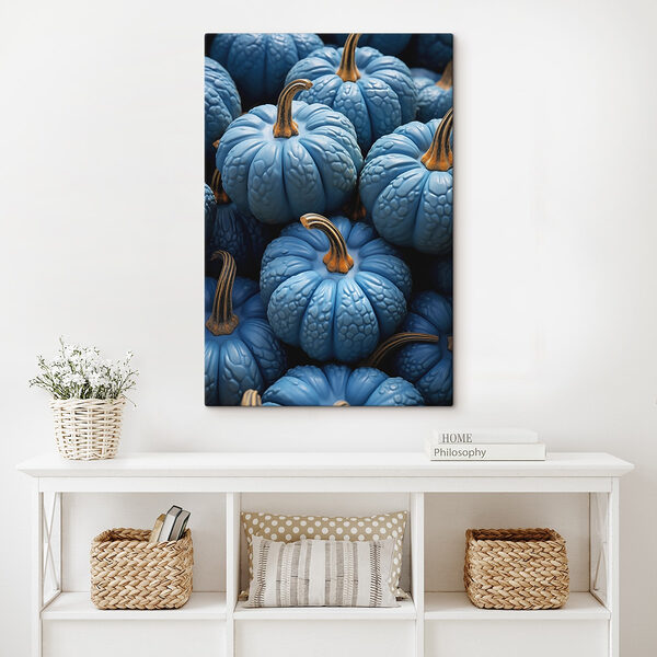 Quadri Quadri Mucchio di zucche blu (COD: s41236)