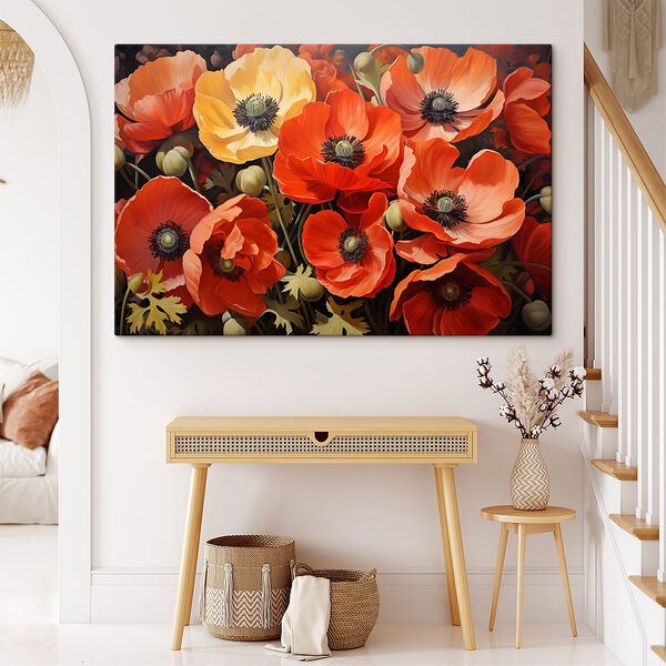 Quadri Quadri Primo piano di fiori (COD: s41243)