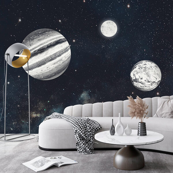 Pianeti nello spazio con le stelle Pianeti nello spazio con le stelle
