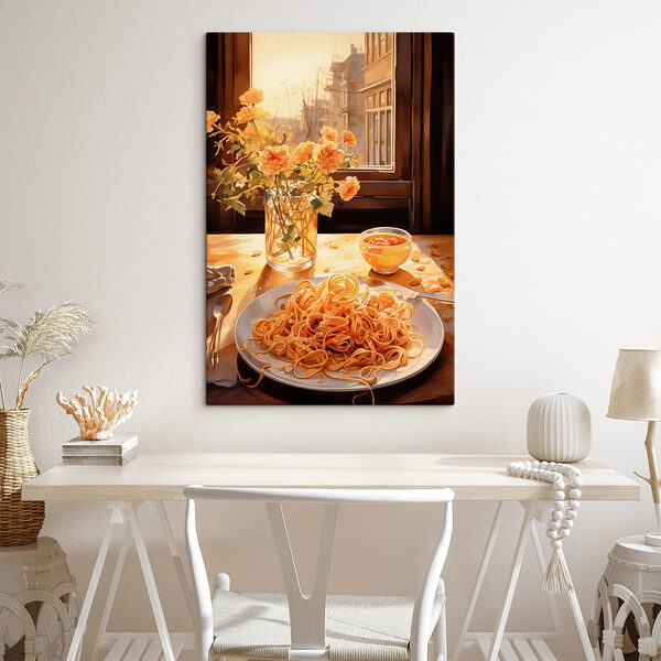 Quadri Un piatto di pasta e un vaso di fiori (COD: s41169) Quadri Quadri Un piatto di pasta e un vaso di fiori (COD: s41169)