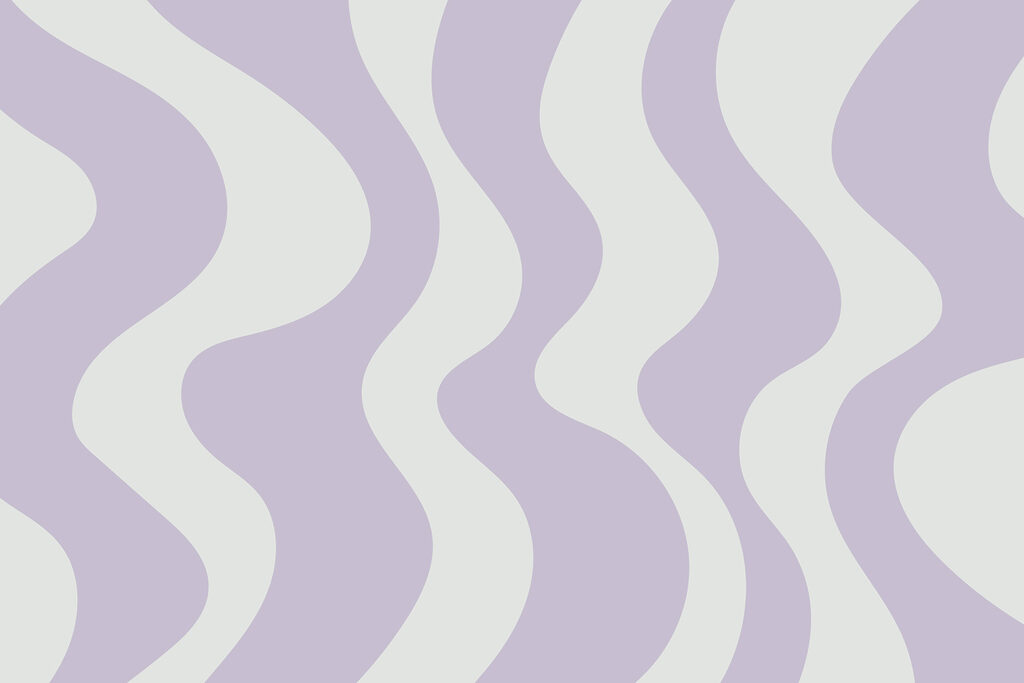 Linee ondulate bianche e viola Linee ondulate bianche e viola
