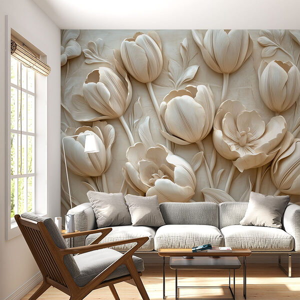 Group of white flowers