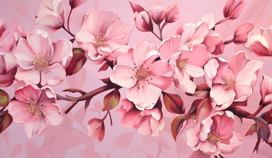 Fiori dalle tonalità rosa tenue Fiori dalle tonalità rosa tenue