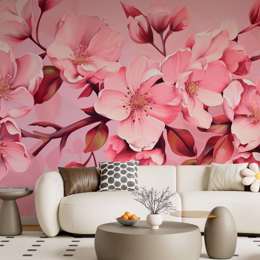 Fiori dalle tonalità rosa tenue Fiori dalle tonalità rosa tenue