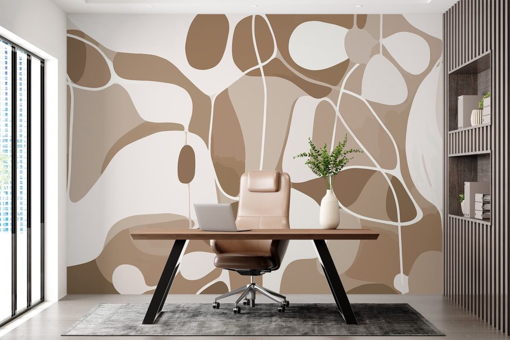 Brown and white pattern Brown and white pattern