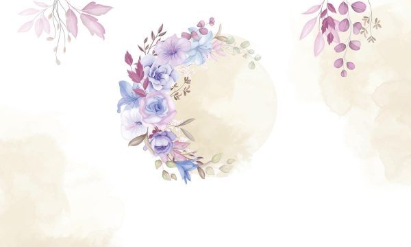 Pittura ad acquerello di fiori Pittura ad acquerello di fiori