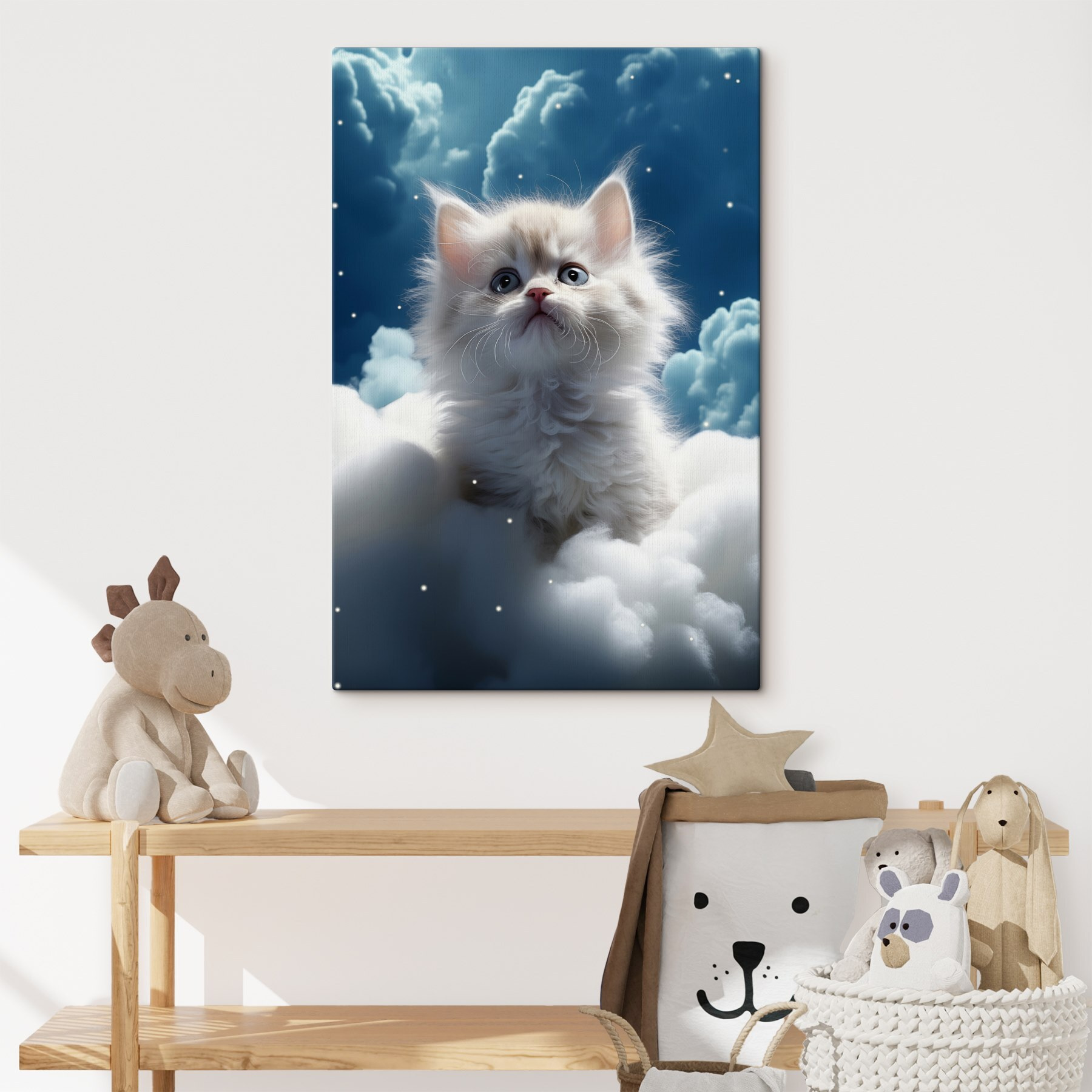 Cat sitting on a cloud Cat sitting on a cloud