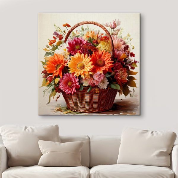 Quadri Quadri Cesto di fiori (COD: s41405)