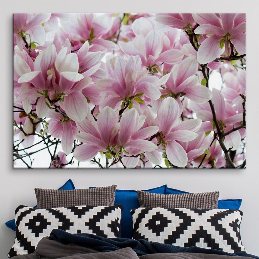 Group of pink flowers