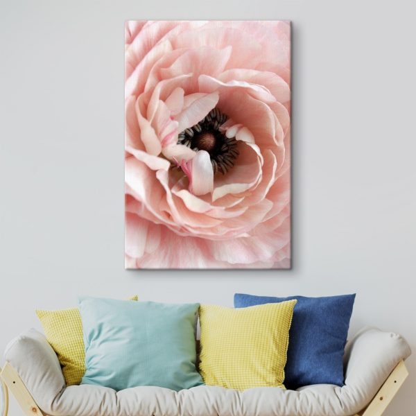 Subtle petal dance, nature's heart