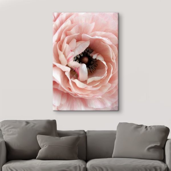Subtle petal dance, nature's heart