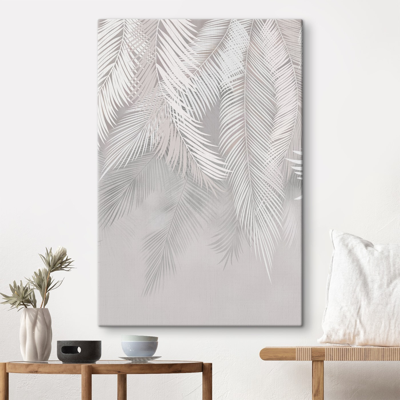 White and grey leaves White and grey leaves