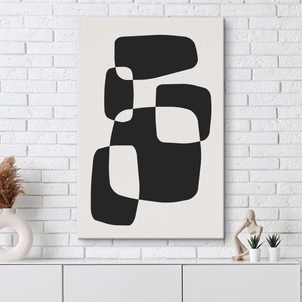 Quadri Immagine in bianco e nero di quadrati (COD: s35928) Quadri Quadri Immagine in bianco e nero di quadrati (COD: s35928)
