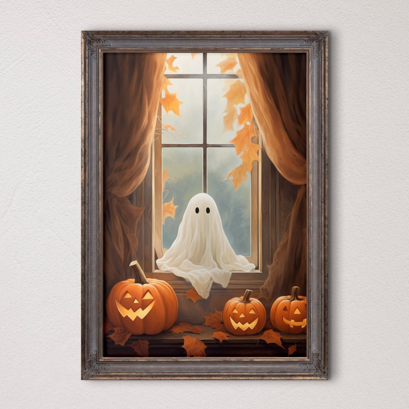 Ghost in a window Ghost in a window