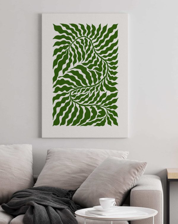 Quadri Motivo verde e bianco (COD: s36097) Quadri Quadri Motivo verde e bianco (COD: s36097)