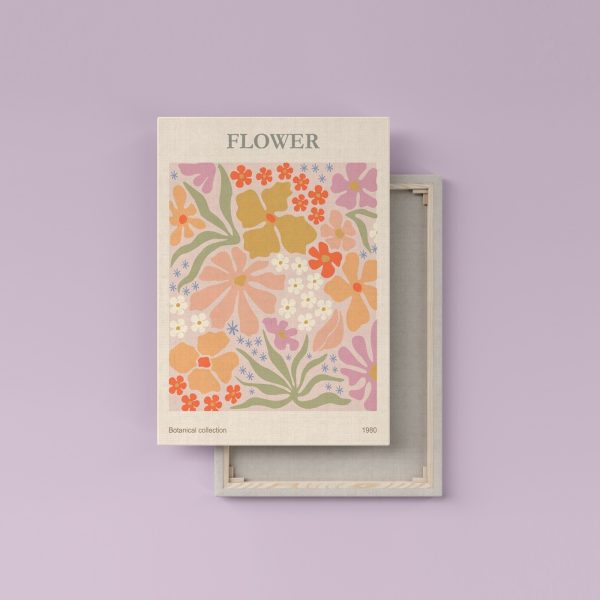 Quadri Motivo floreale colorato su sfondo rosa (COD: s36099) Quadri Quadri Motivo floreale colorato su sfondo rosa (COD: s36099)