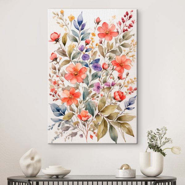 Quadri Quadri Dipinti di fiori e foglie (COD: s36130)