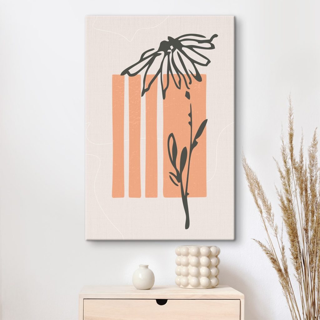Flower and a plant