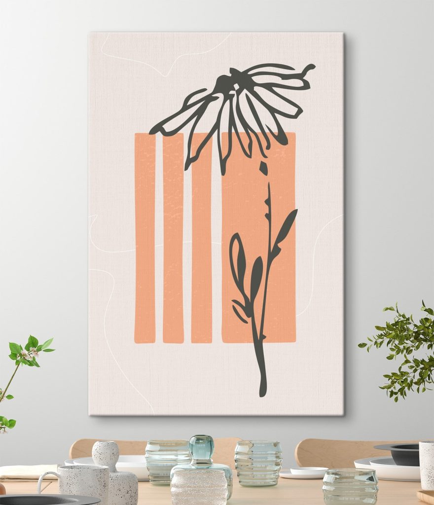 Flower and a plant