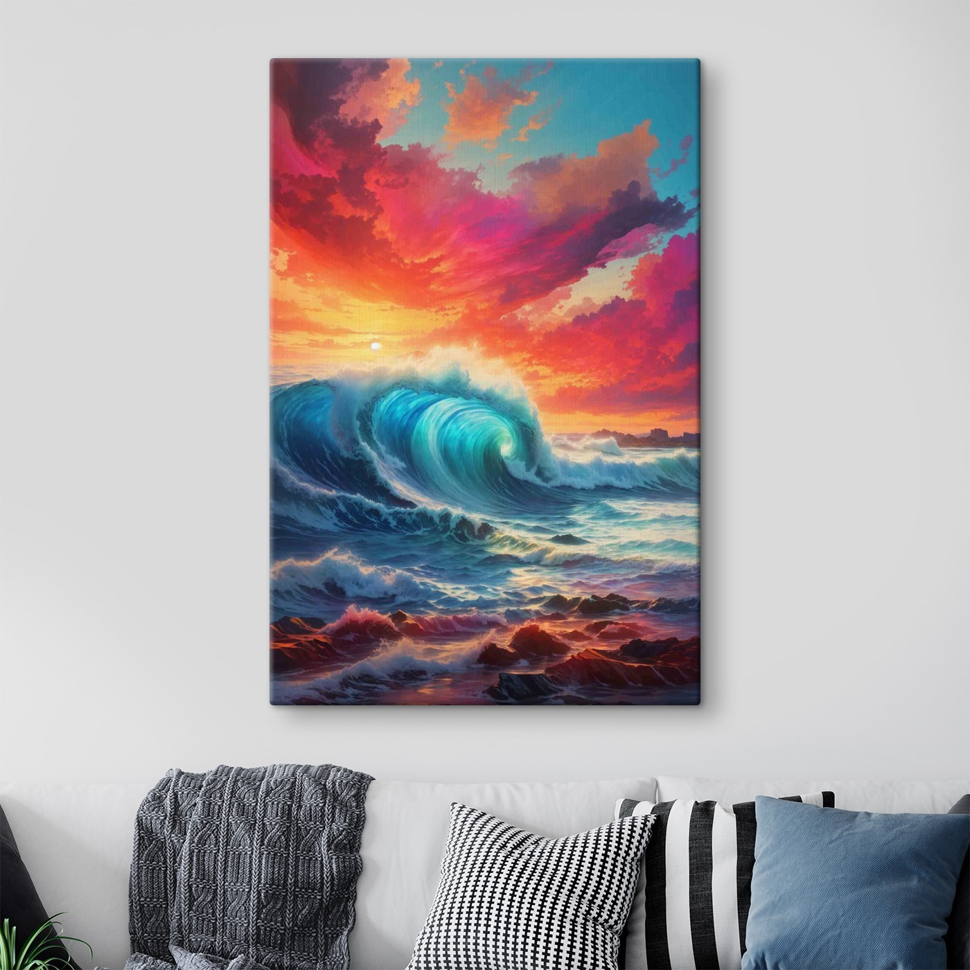 Large wave in the ocean Large wave in the ocean