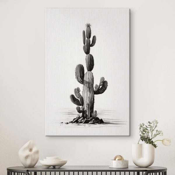 Quadri Quadri Cactus su sfondo bianco (COD: s36268)