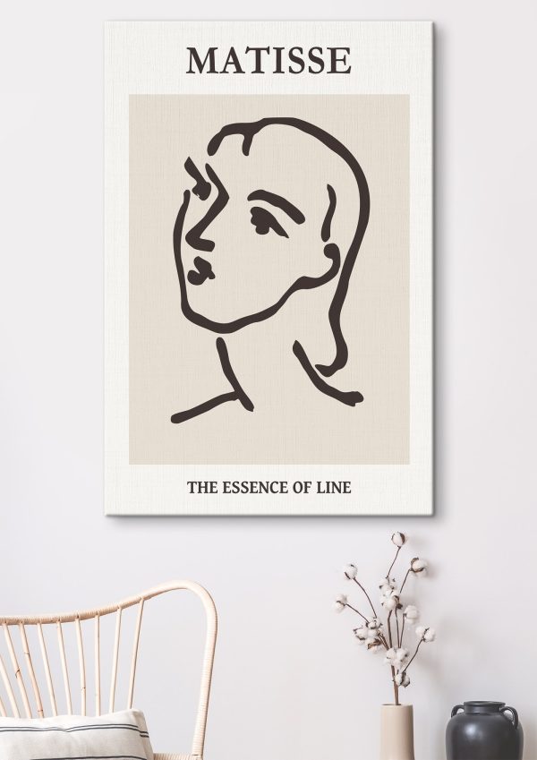 Quadri Quadri Disegno del volto di una donna (COD: s36309)