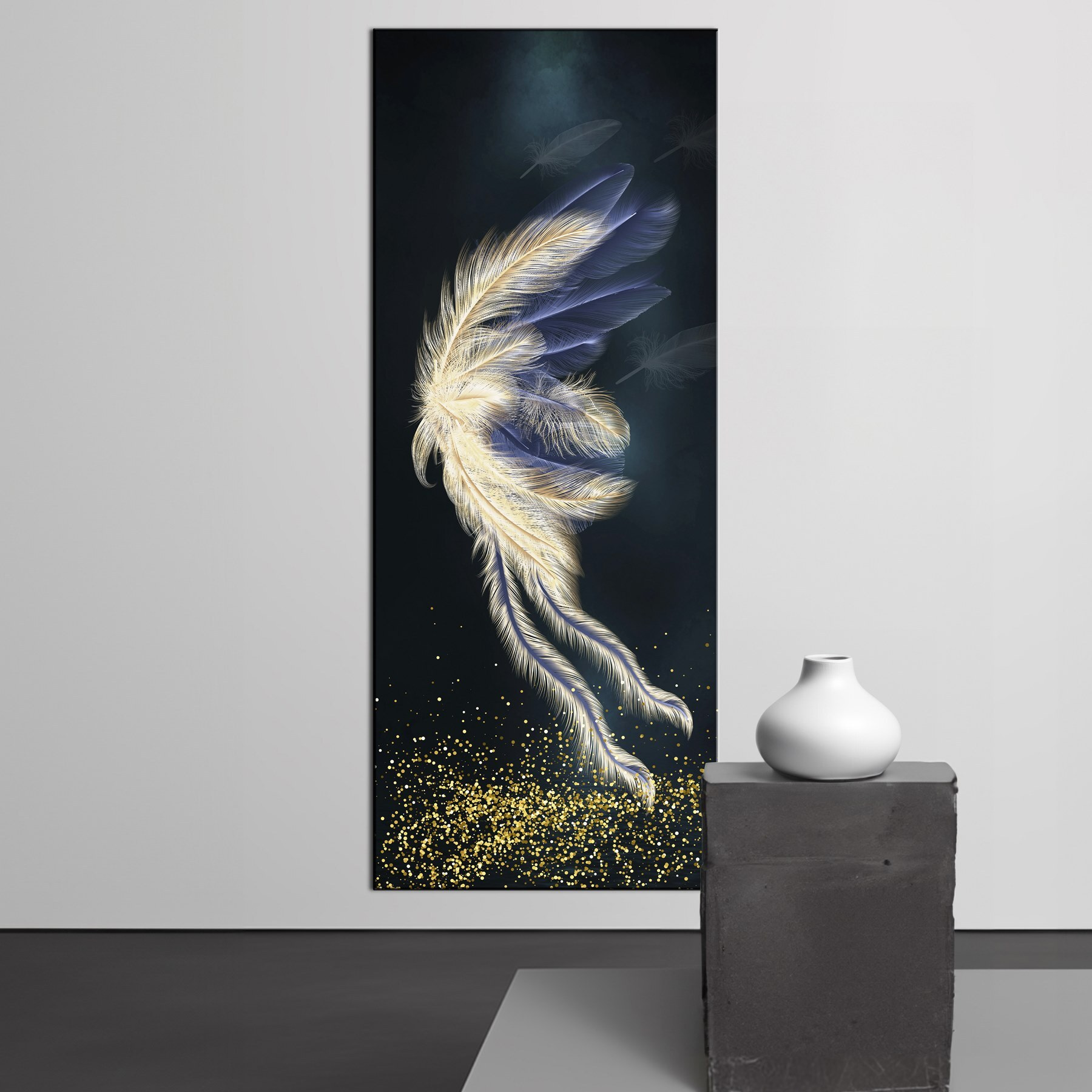Ethereal Feather in Starry Night Ethereal Feather in Starry Night