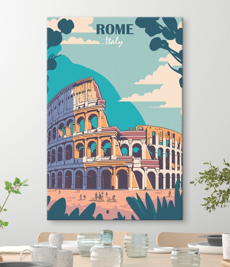Colosseum with many arches Colosseum with many arches