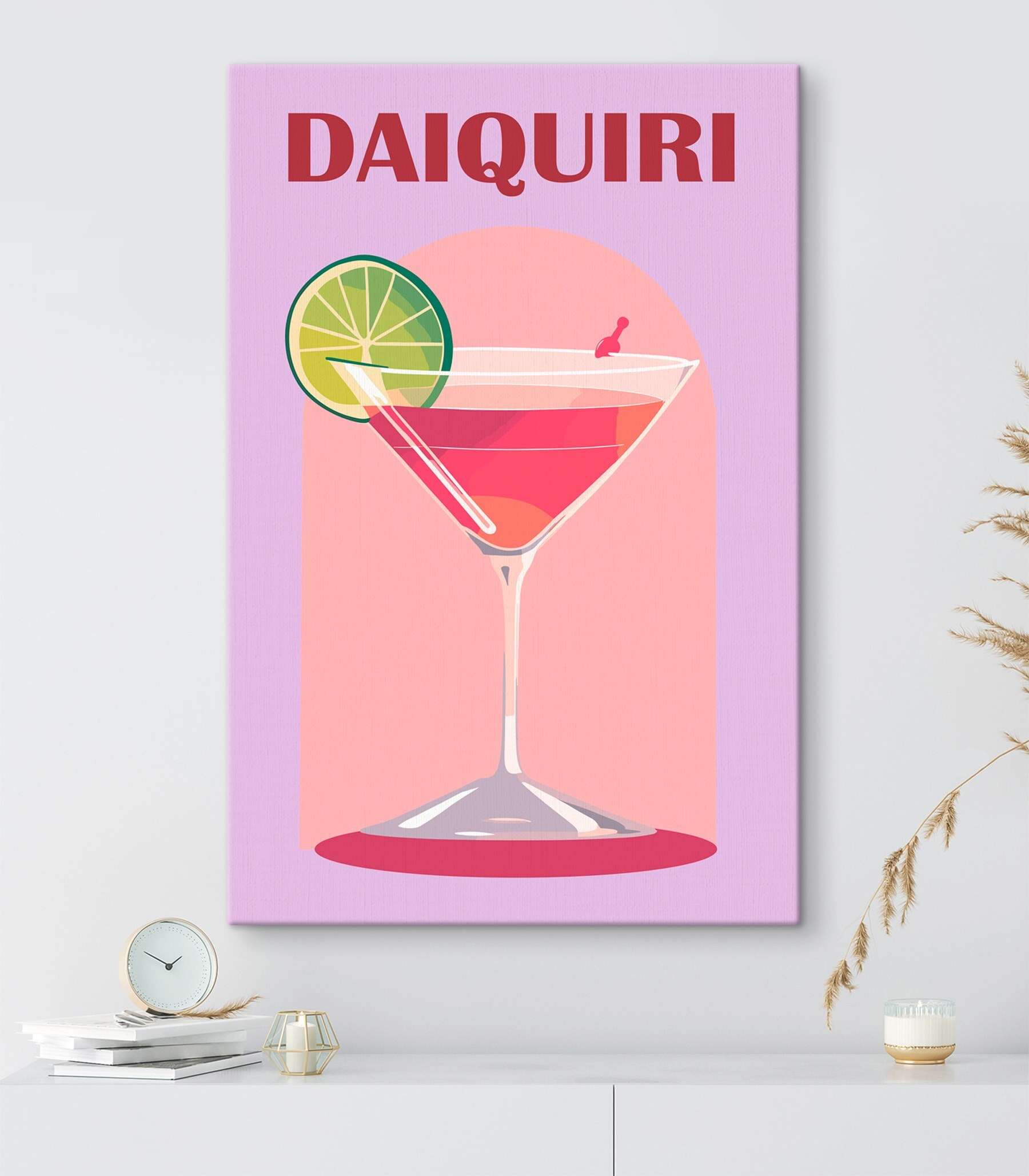 Glass with a drink and a slice of lime Glass with a drink and a slice of lime