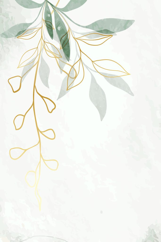 Elegant leaves in artistic harmony Elegant leaves in artistic harmony