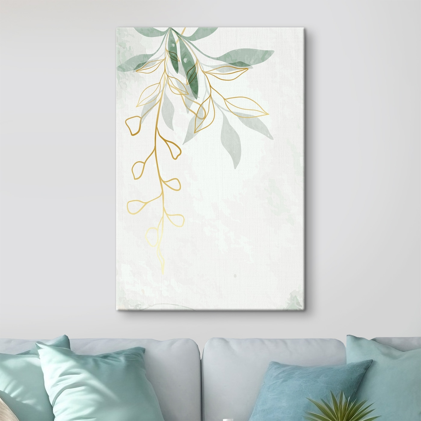 Elegant leaves in artistic harmony Elegant leaves in artistic harmony