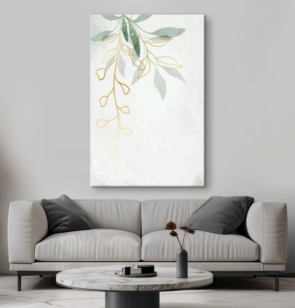Elegant leaves in artistic harmony Elegant leaves in artistic harmony