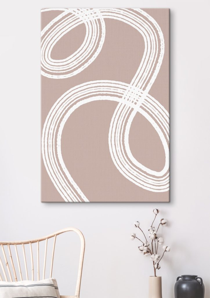 White lines on a pink background White lines on a pink background