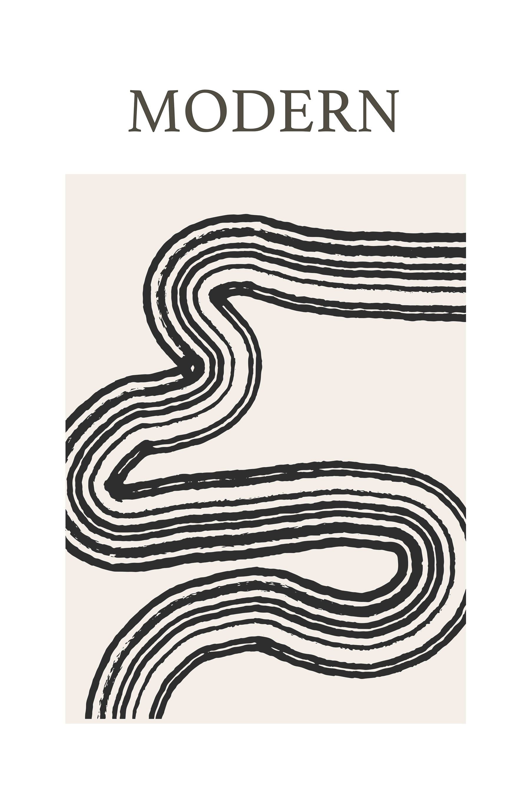 Black and white line art Black and white line art